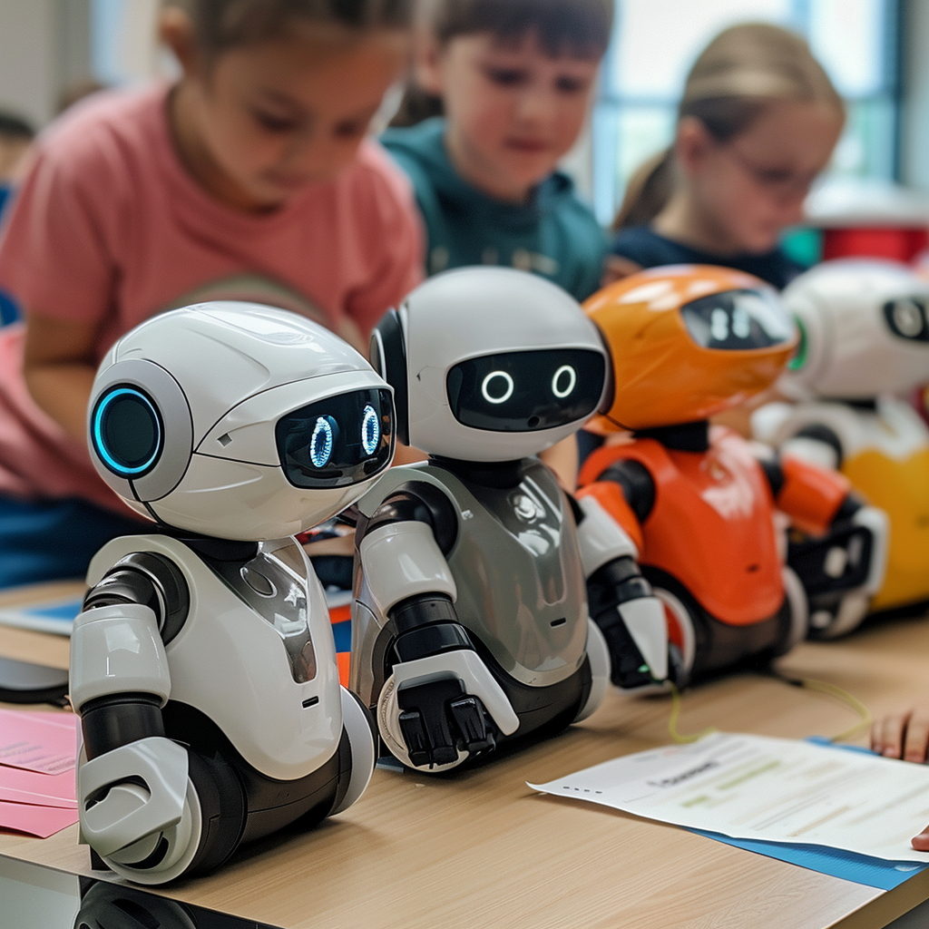 robots teaching in schools